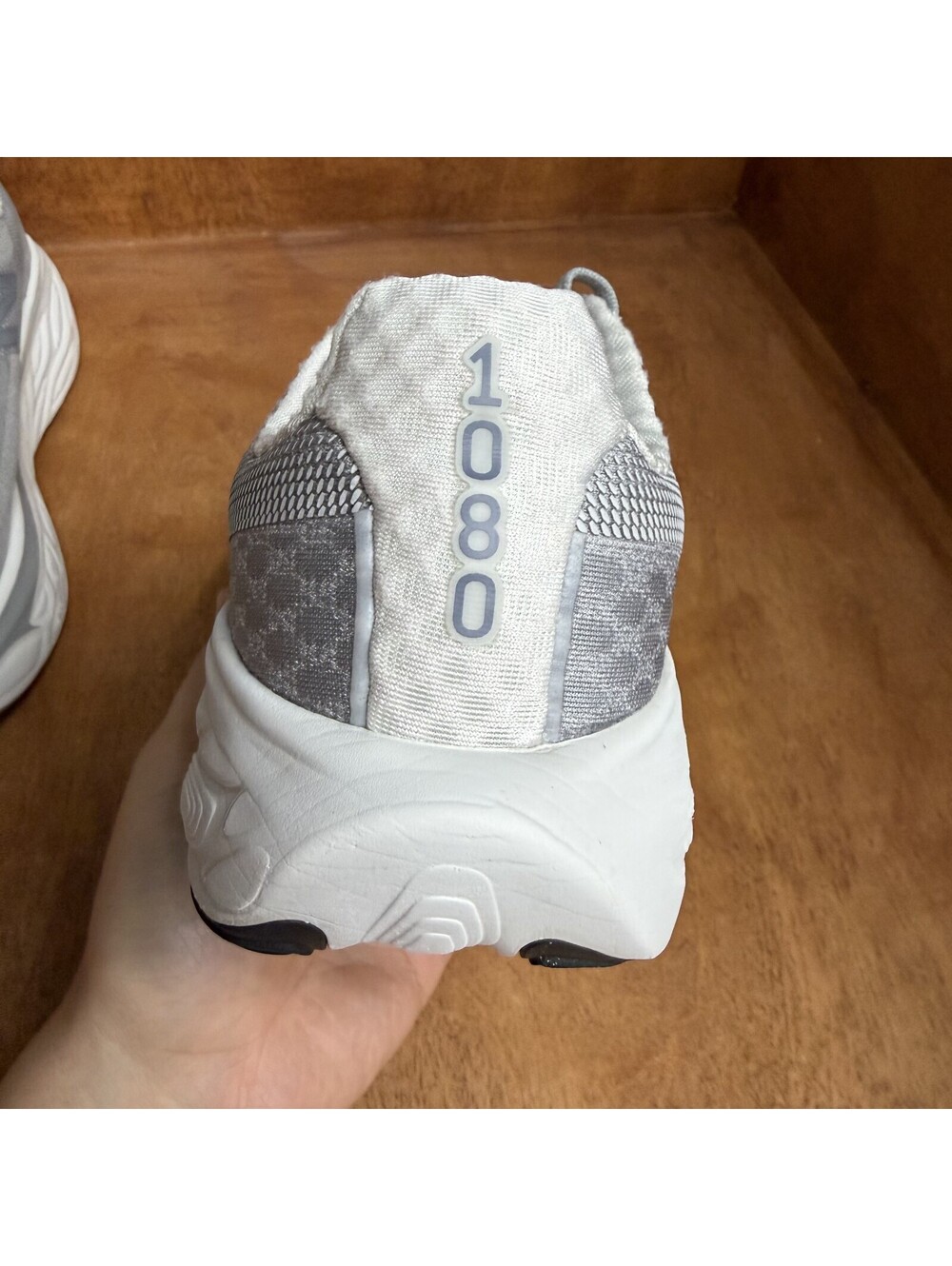 New Balance Fresh Foam X 1080v14 Shoes Mens 11.5 D Gray White Sneakers M108014G - Picture 12 of 15